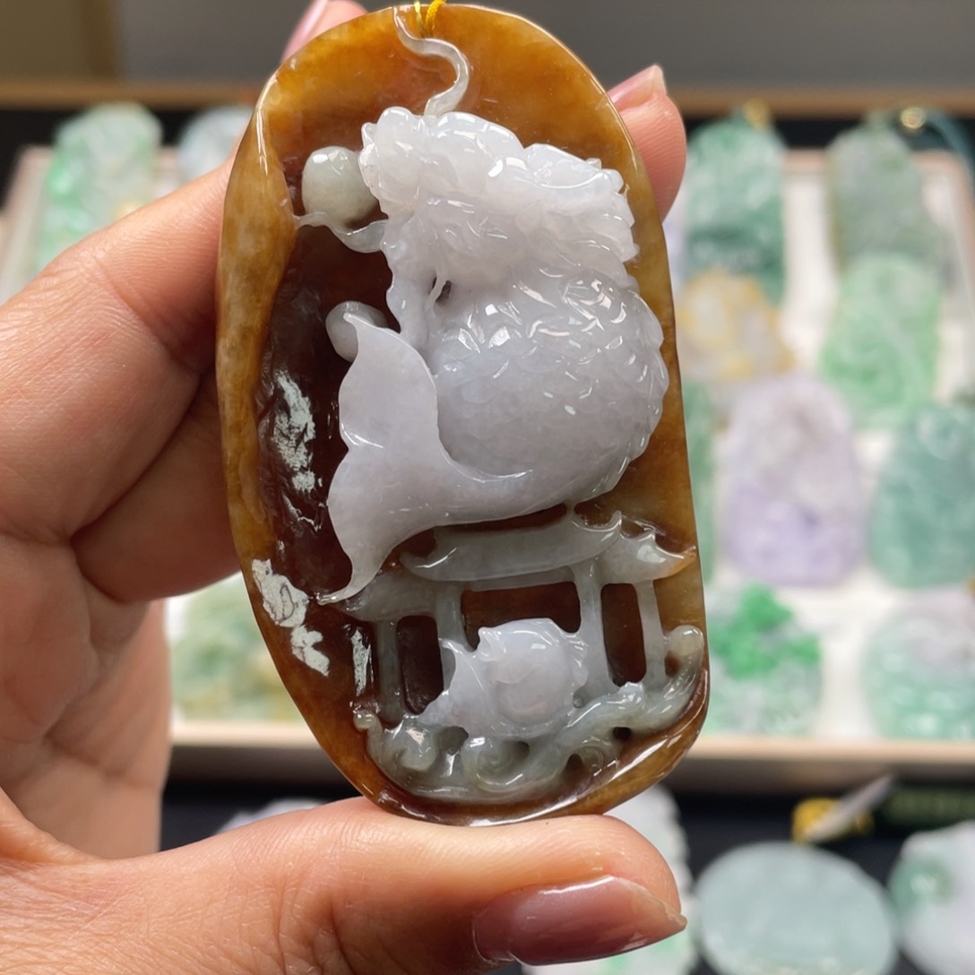 翡翠吊坠(不含链)未镶嵌