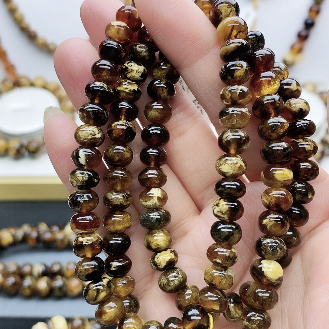 琥珀颈饰未镶嵌琥珀8