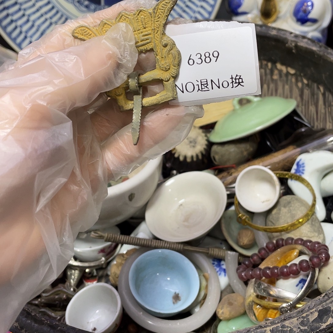 云***雨瓷片6389号工艺品