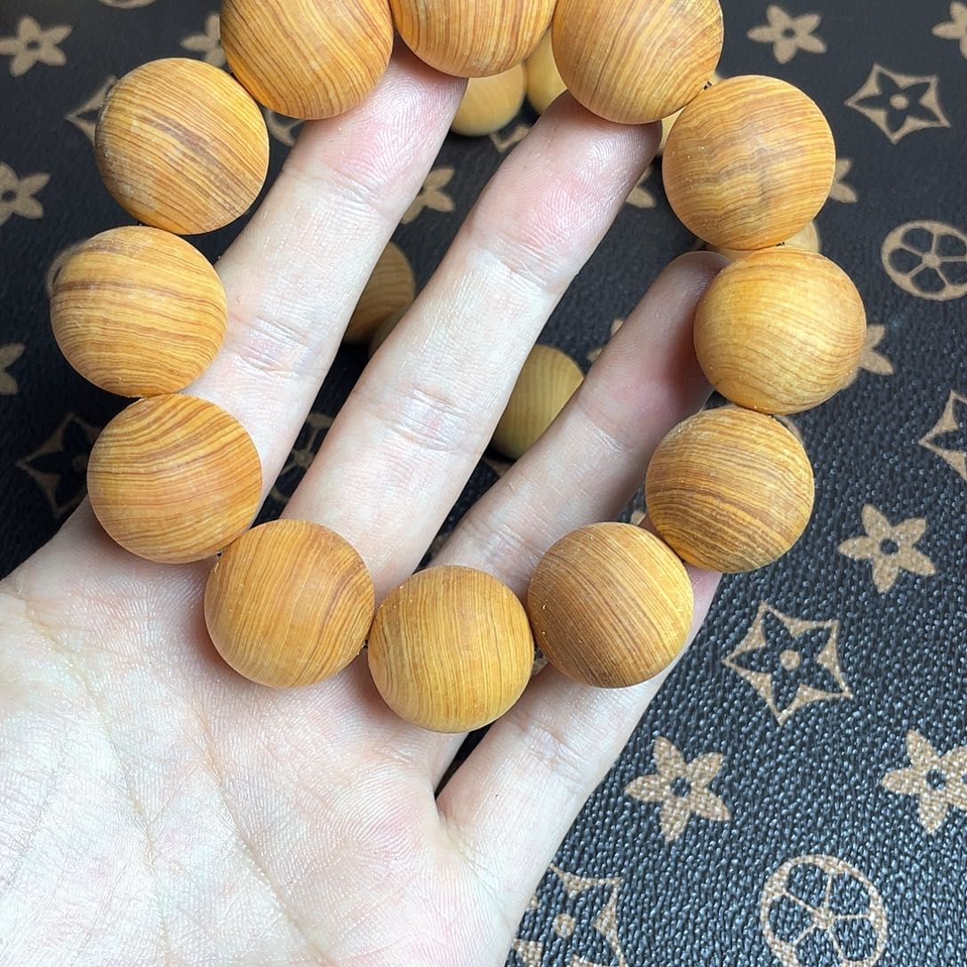 柏木（崖柏）崖柏陈化毛珠20mm