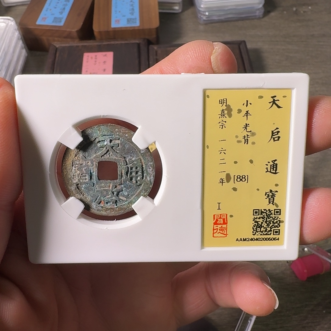 铜A闻博文化天启通宝