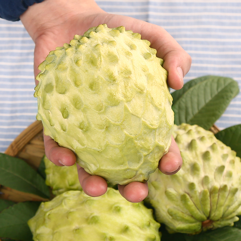 阿欢【发顺丰】云南高山凤梨释迦果应季新鲜水果3/5斤装