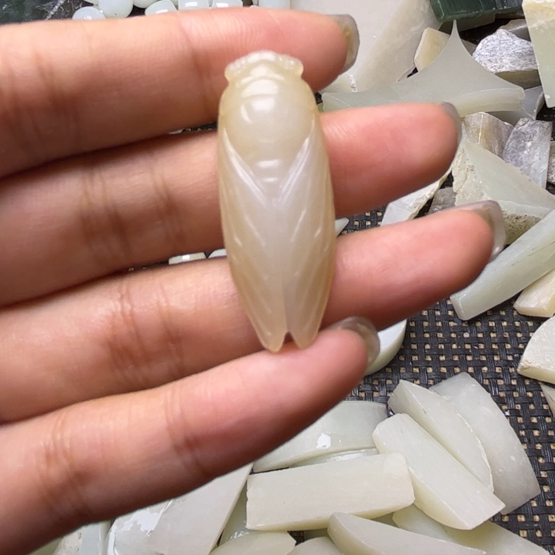 项链未镶嵌和田玉