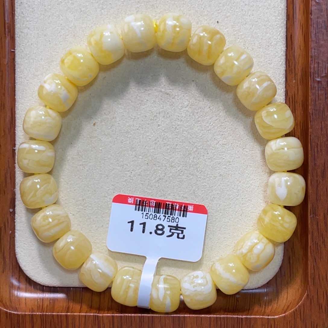 蜜蜡手链未镶嵌用****7蜜蜡