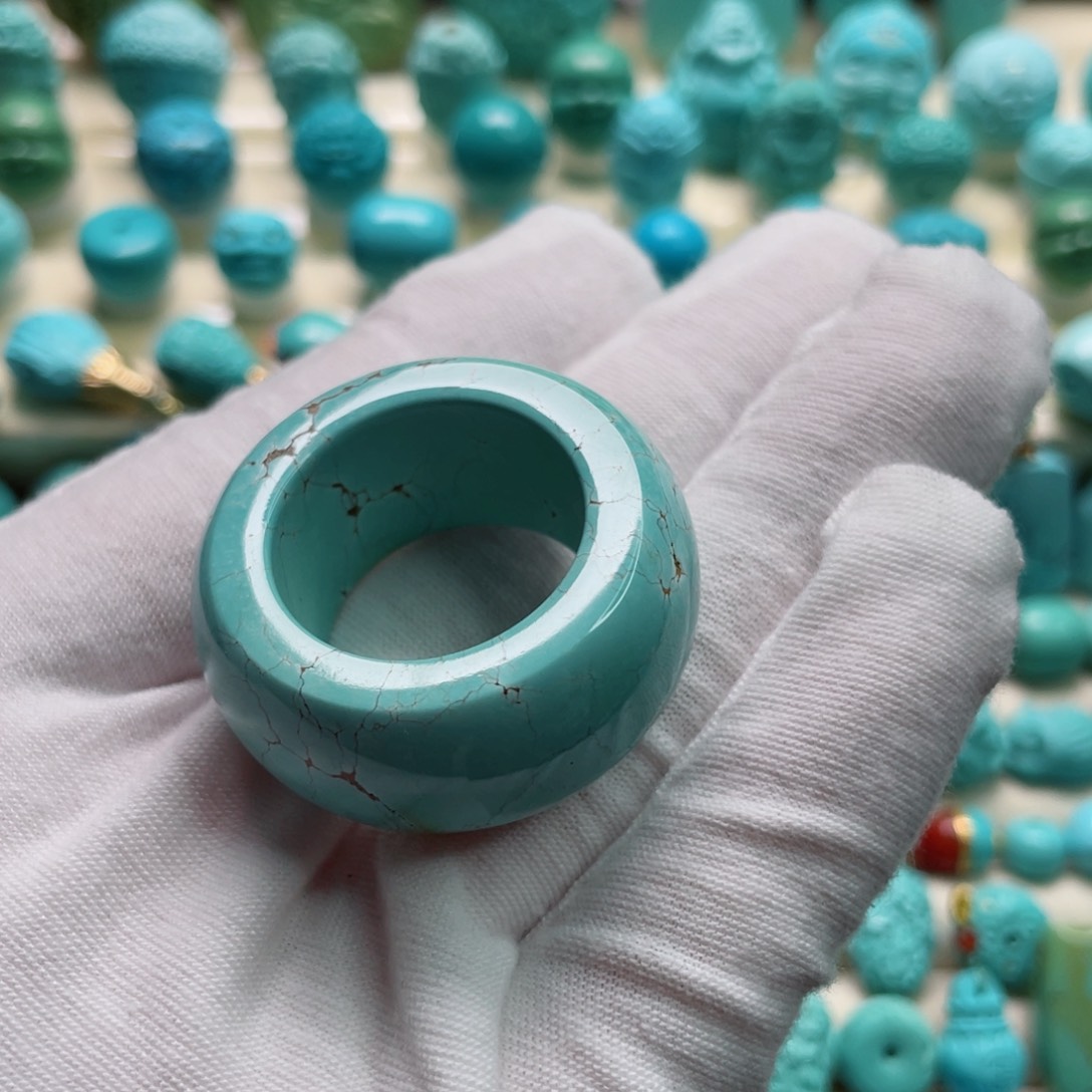 绿松石珠宝奇石未镶嵌