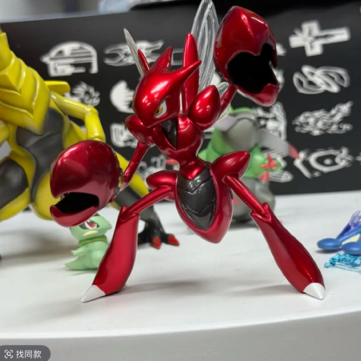 【全款现货】 红色 绿色 巨钳螳螂手办摆件模型摆件