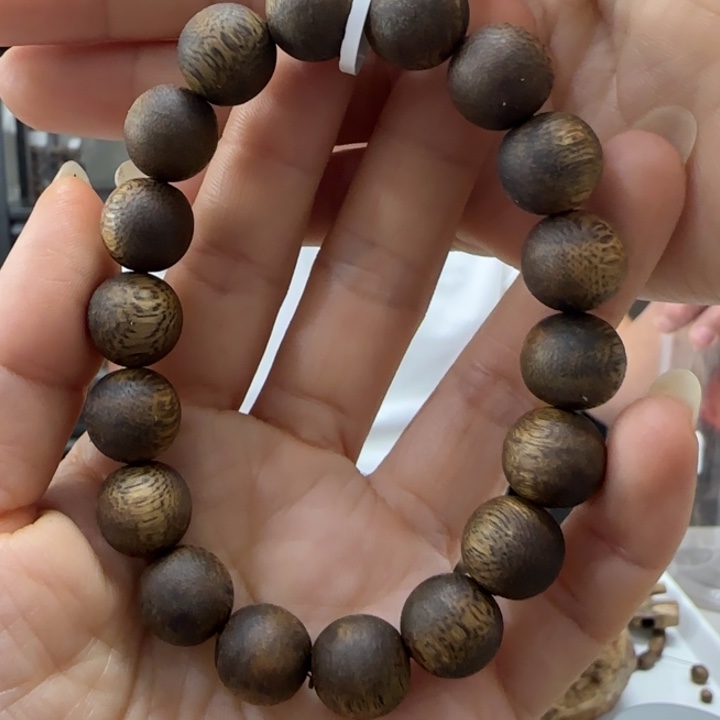 沉香手串圆单1.2多样发＿