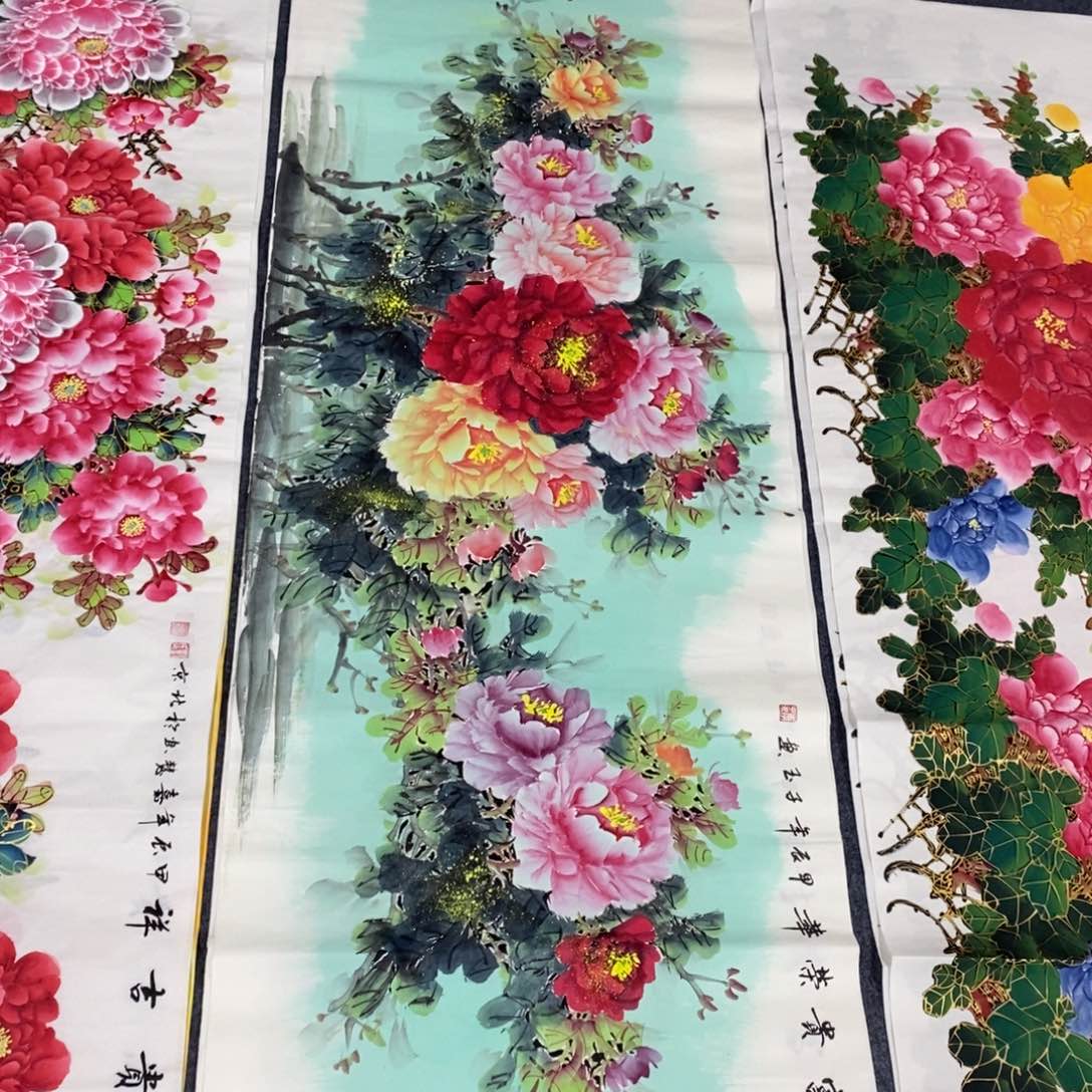 国画180✖️70小六尺纯手绘