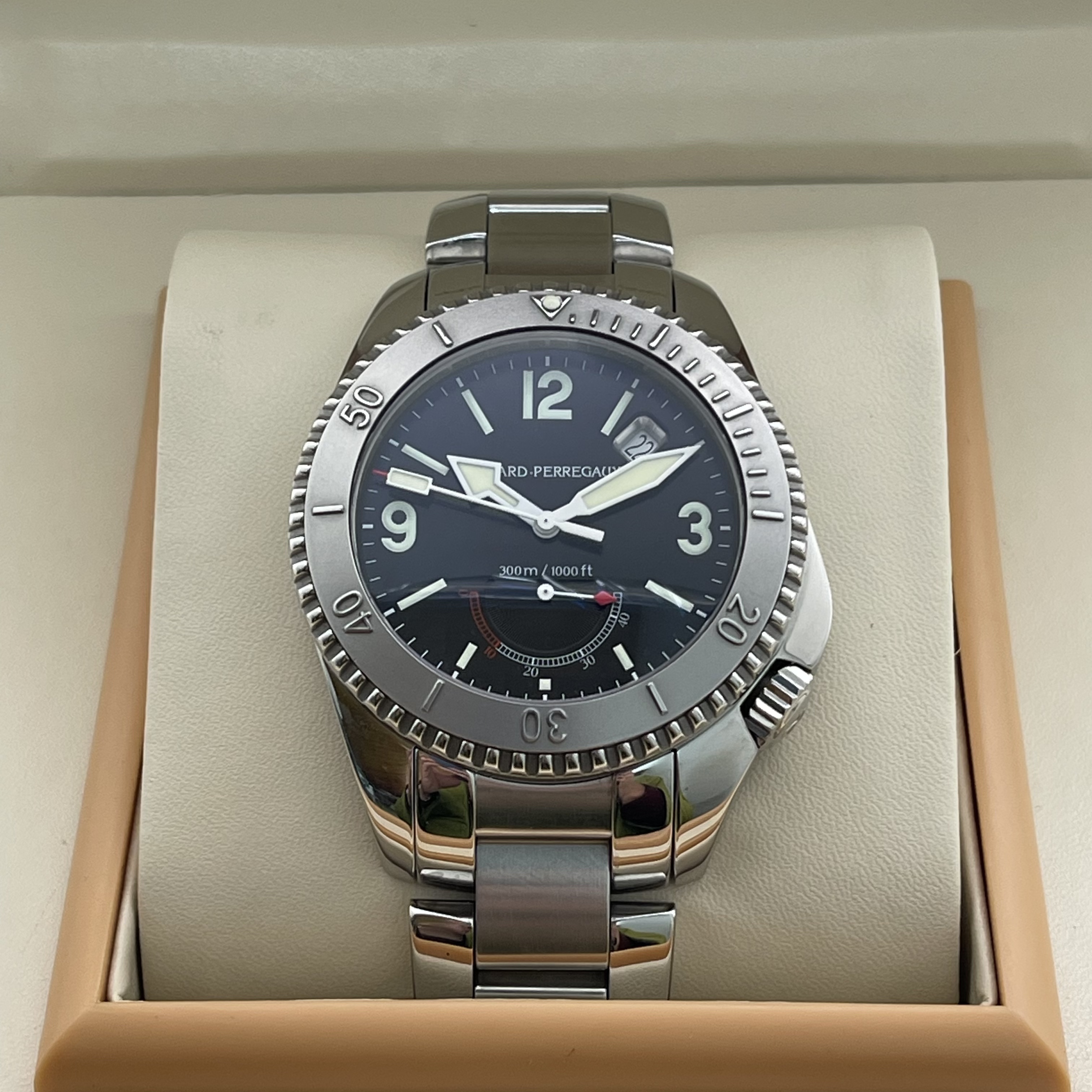 95新 Girard- Perregaux/芝柏表 A83426/海鹰/自动机械/40mm