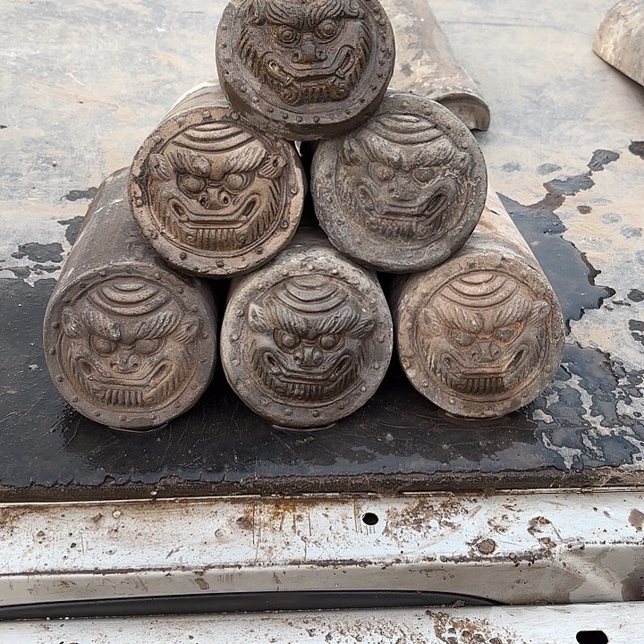 玉***苑石材瓦当精品不包邮