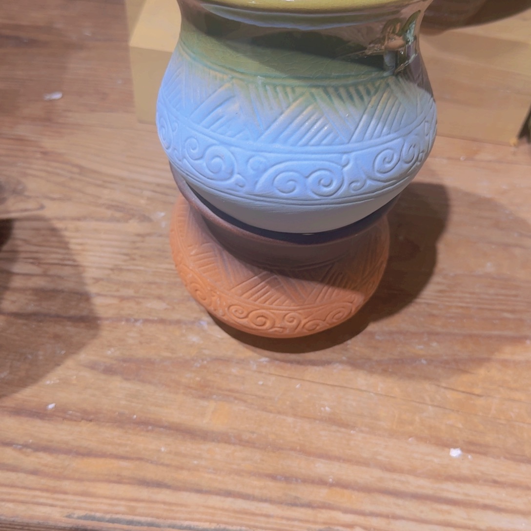 紫砂花盆粗陶盆粗