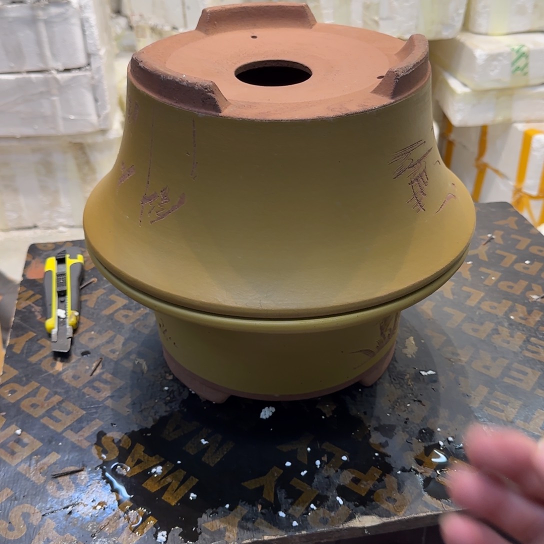 紫砂花盆口径27.12口径