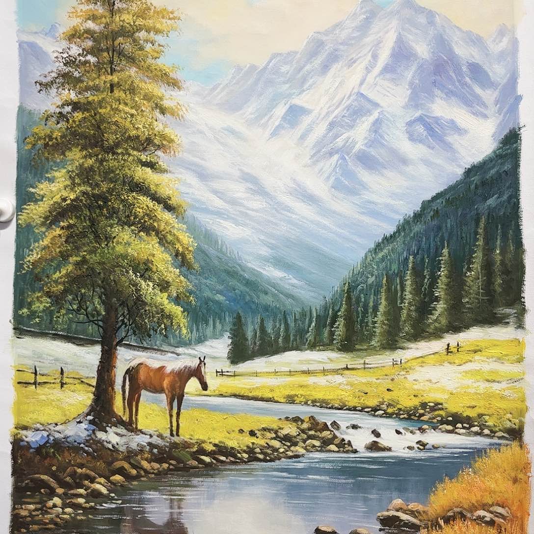 油画刘文桂油画作品