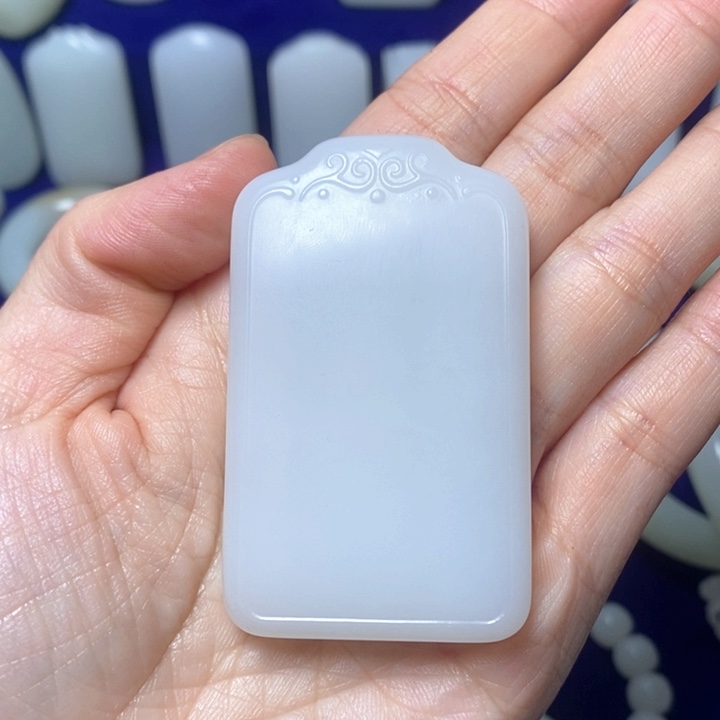 雨***竹和田玉未镶嵌手链