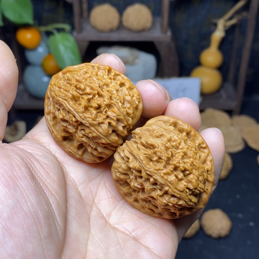 文玩核桃吊坠40南将石