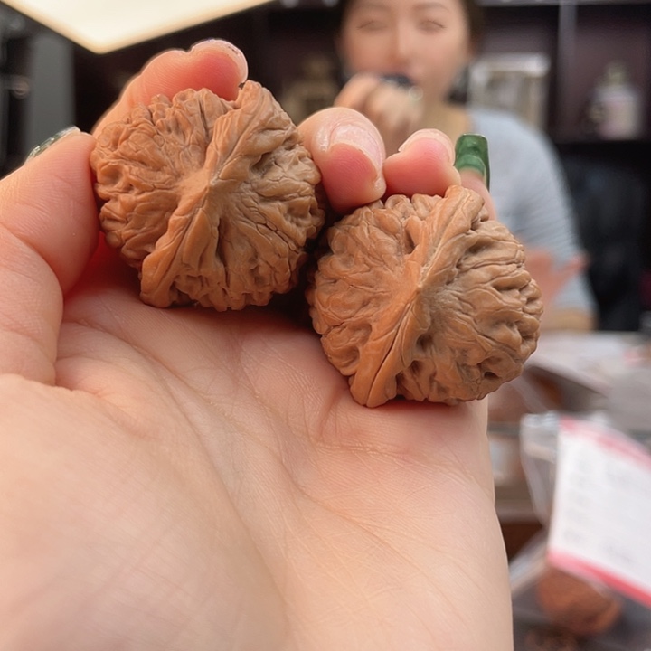 把件文玩核桃莲花