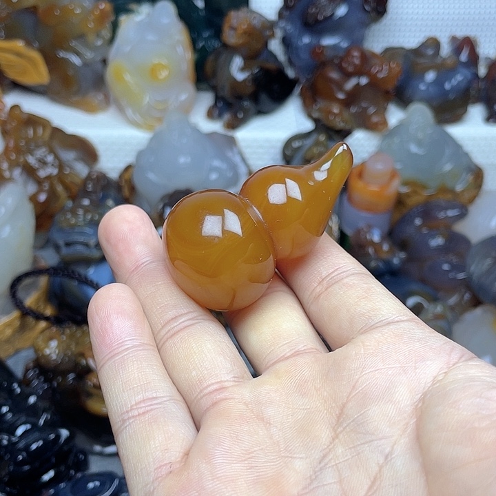 玛瑙/玉髓饰品未镶嵌