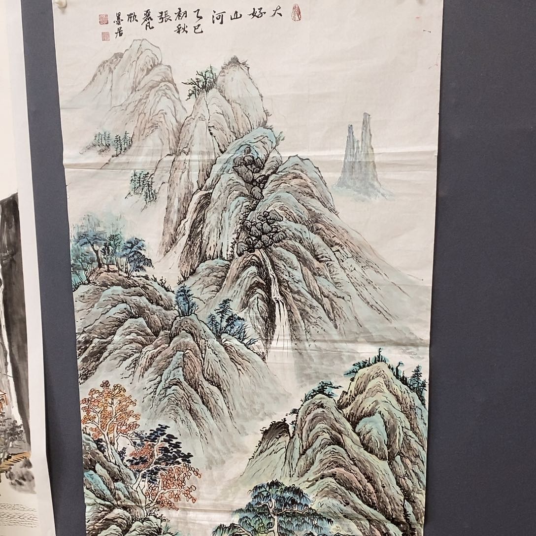 国画张丽凡68/138手绘画芯