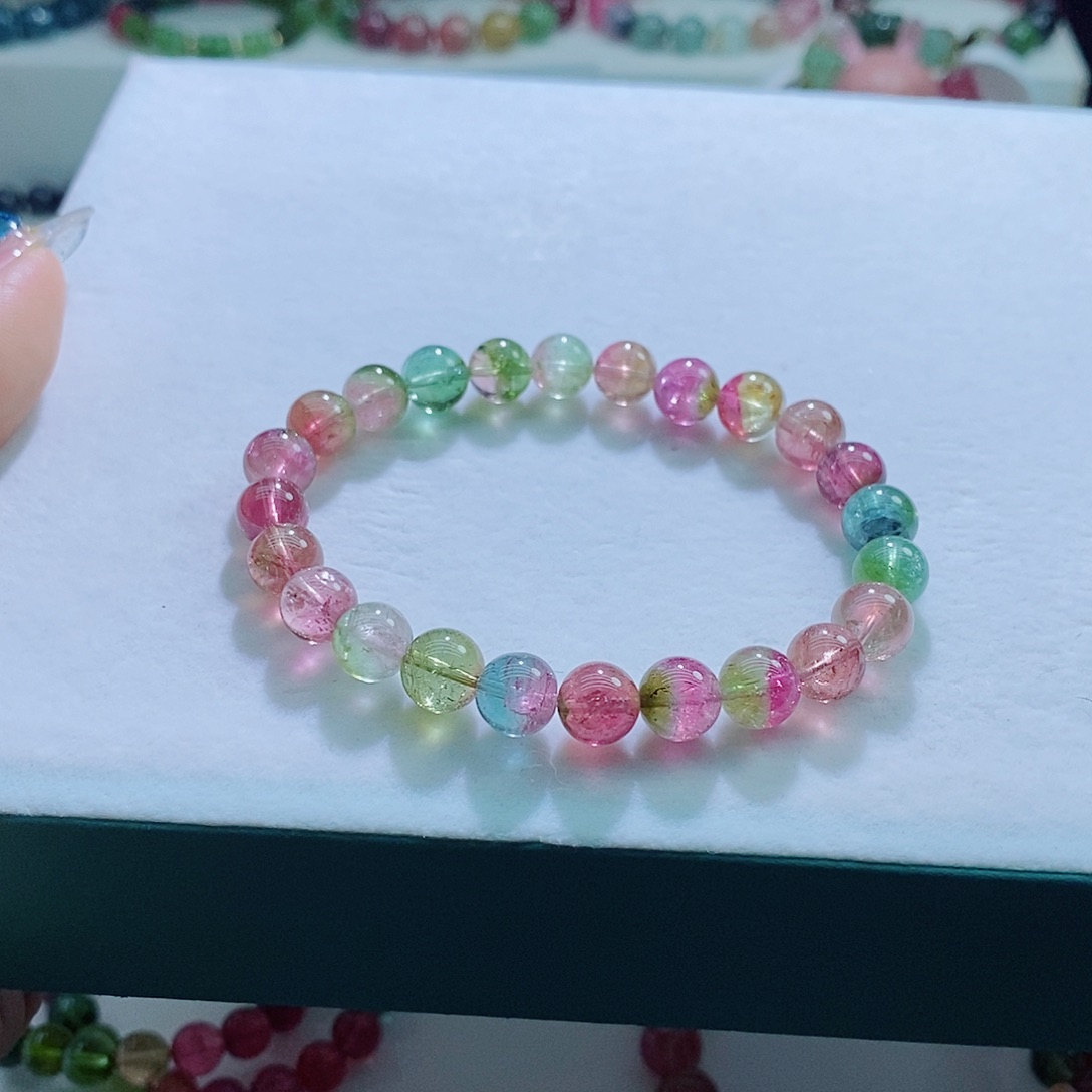 手链未镶嵌碧玺8.2mm左右