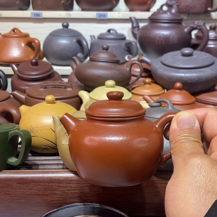 紫砂茶壶精工制作