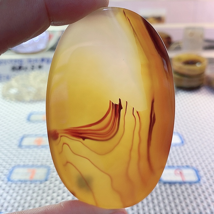 玛瑙/玉髓吊坠未镶嵌