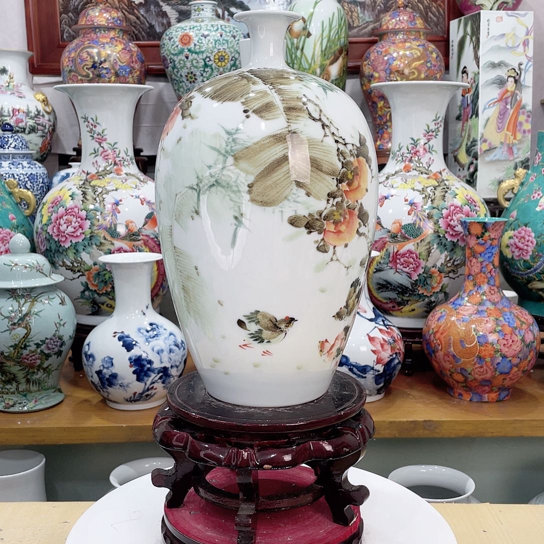 独***狼陶摆件景德镇的陶瓷