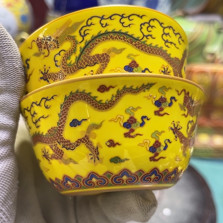 盖碗摆件摆件摆件瓷器