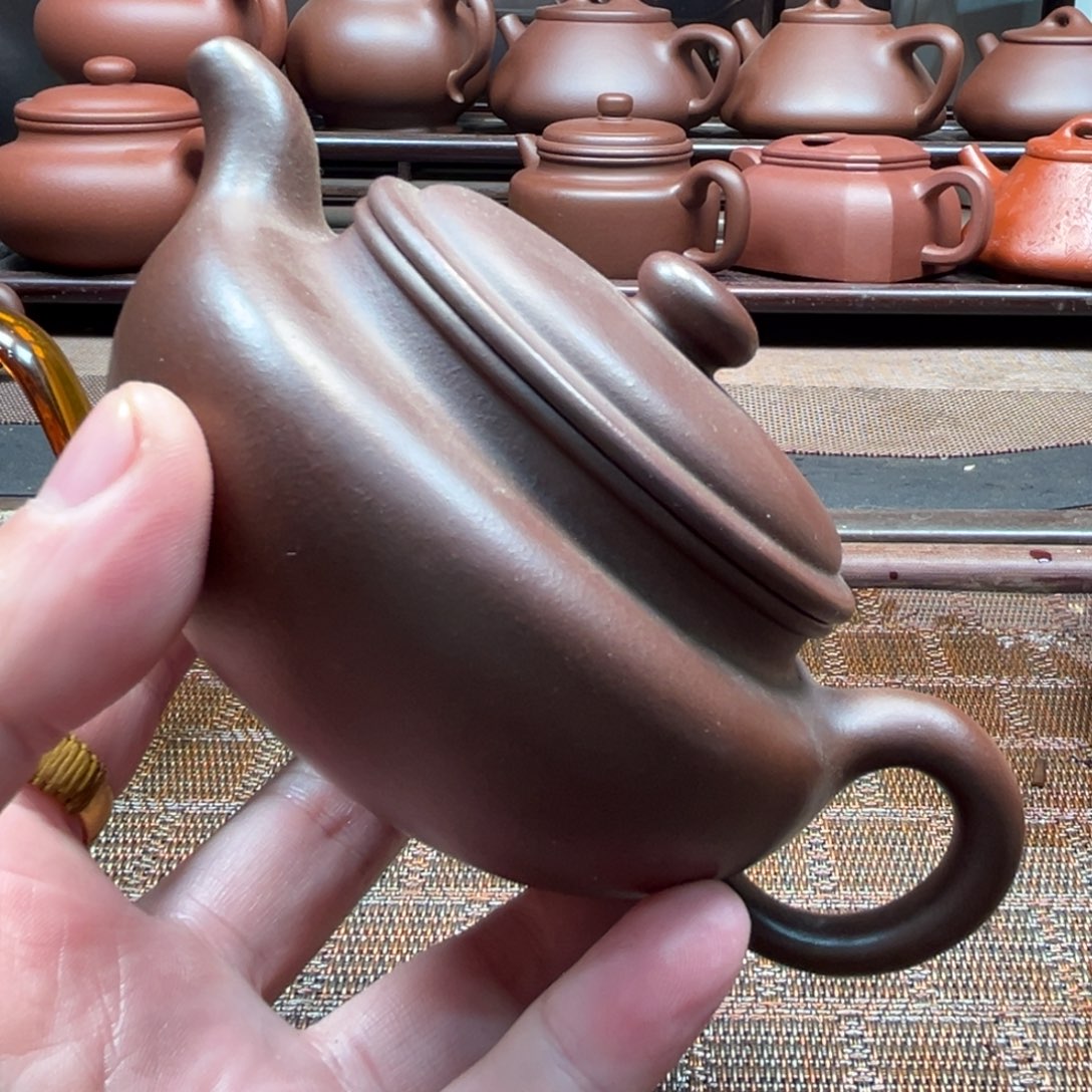钟***元紫砂茶壶原矿紫砂