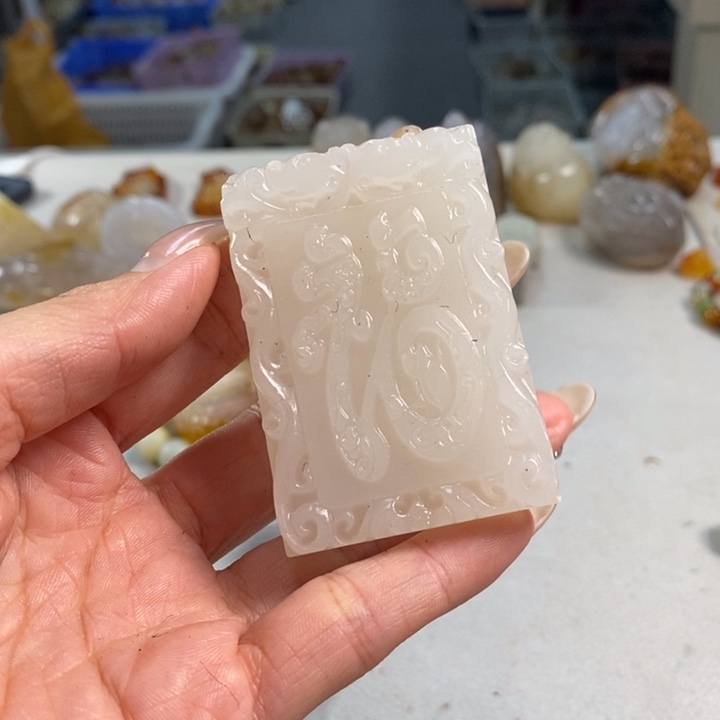 玛瑙/玉髓吊坠(不含链)未镶嵌