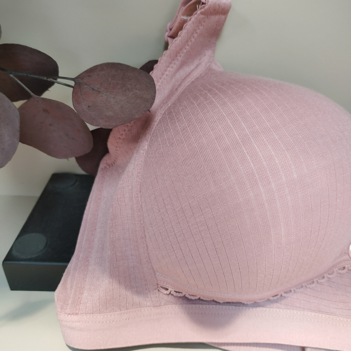 EX25孕妇粉色哺乳内衣