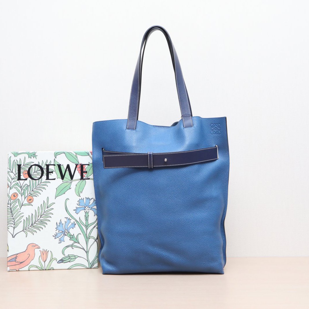 95新 LOEWE/罗意威  蓝色 手提包系列 托特包 32*42CMP205336856