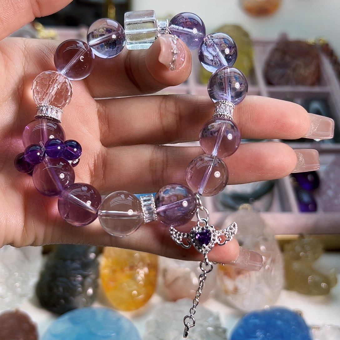 水晶手串未镶嵌水晶