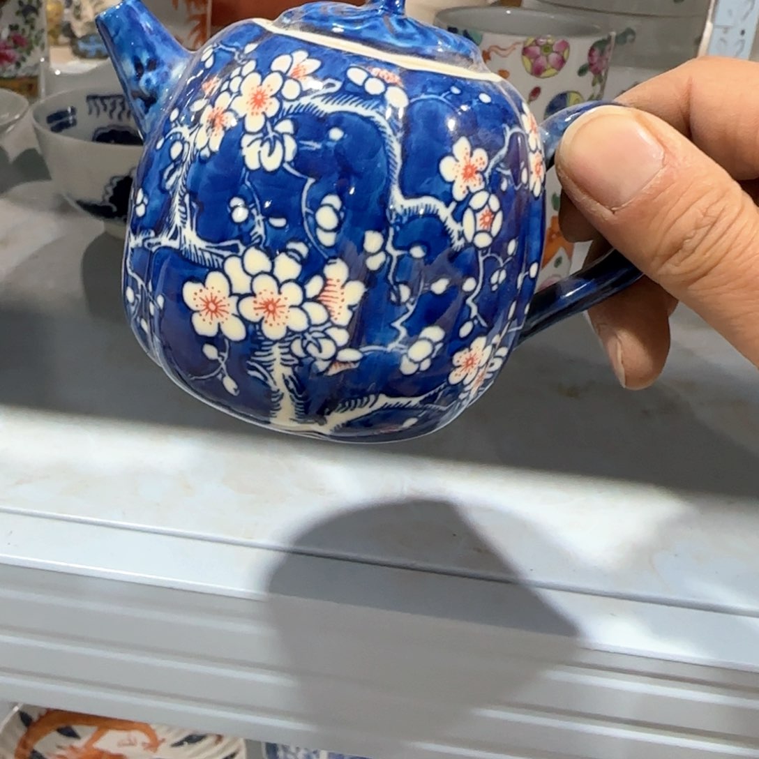 瓷片摆件手绘瓷器全部处理