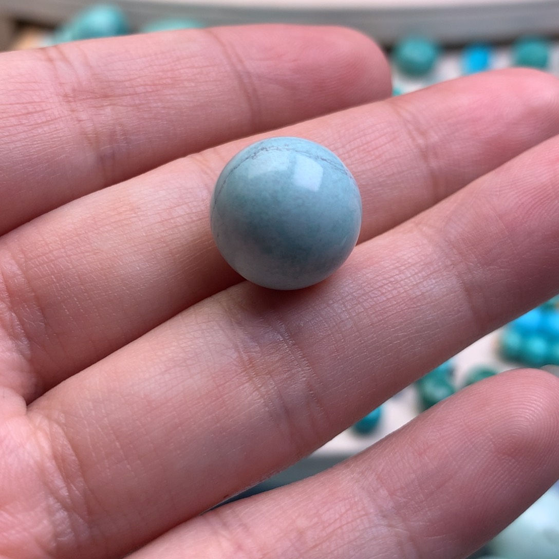 绿松石珠宝半成品未镶嵌