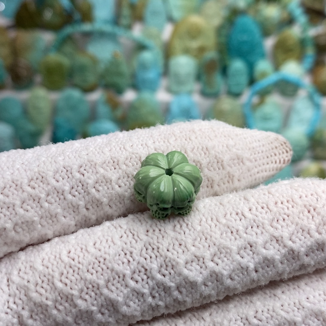 春***晓绿松石未镶嵌绿松石