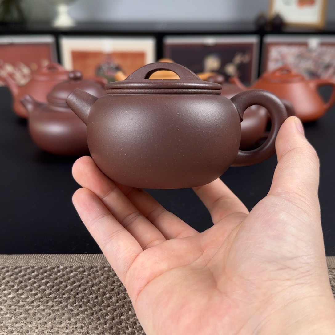 茶壶紫砂微瑕巧韵
