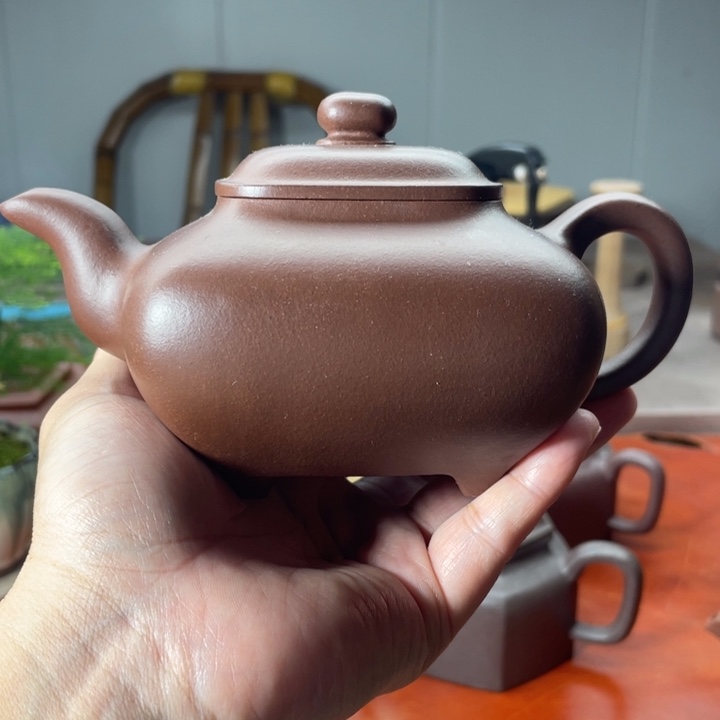 茶壶紫砂紫泥传炉