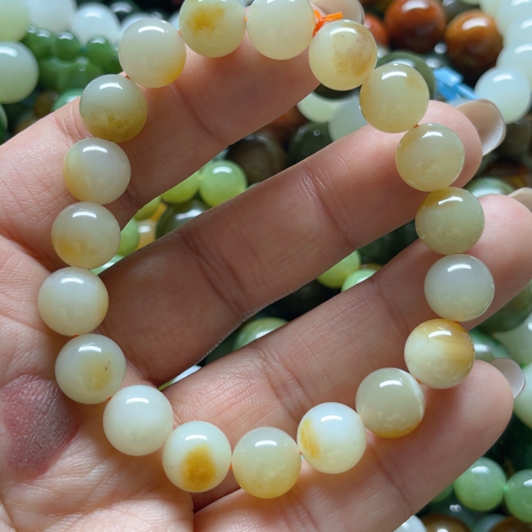 和田玉手链未镶嵌