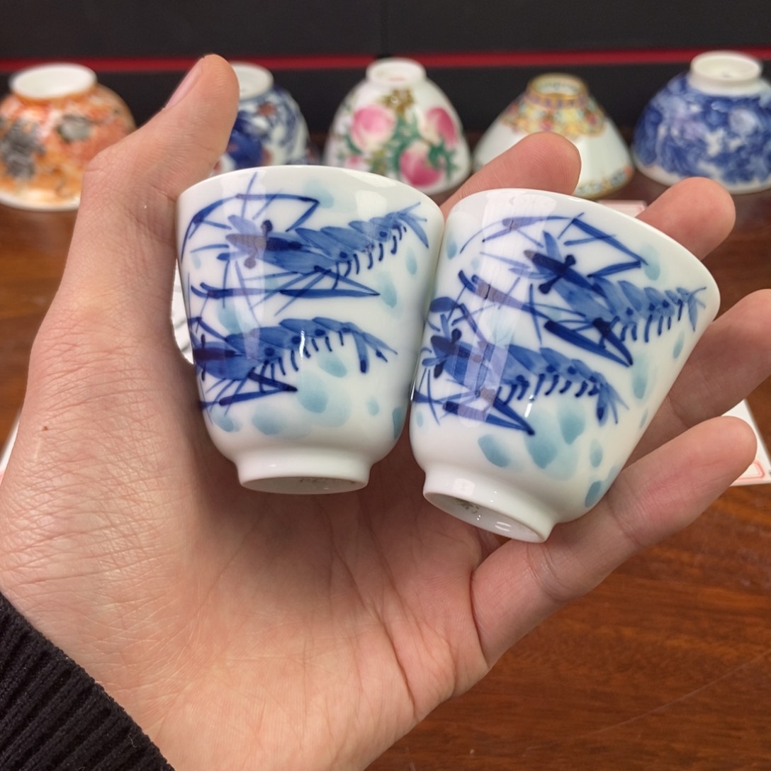 杯景德镇手绘陶瓷艺术