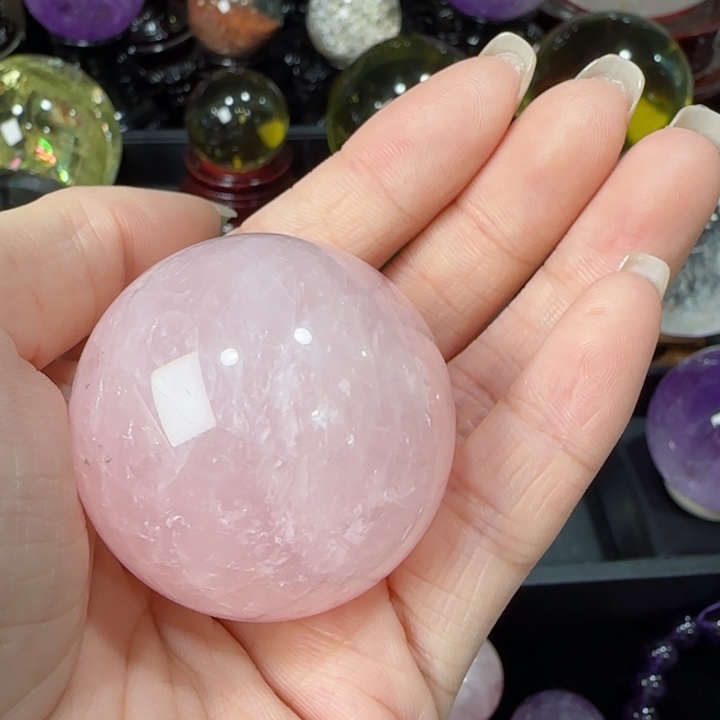 水晶天然水晶球D26未镶嵌天然4.3公分