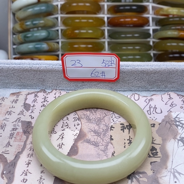 合金蛇纹石玉手链