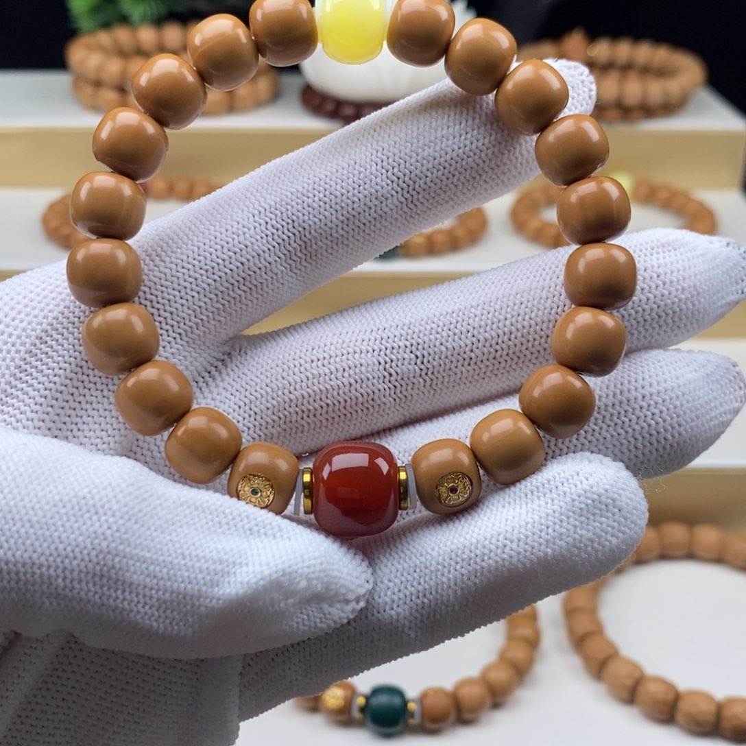 猴头核桃手串A***l全品无瑕