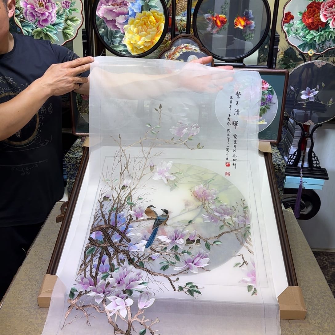 织绣刺绣工艺精湛