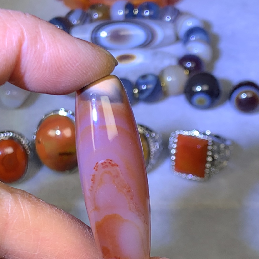 玛瑙/玉髓未镶嵌颈饰