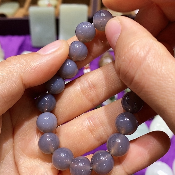 玛瑙/玉髓未镶嵌手链