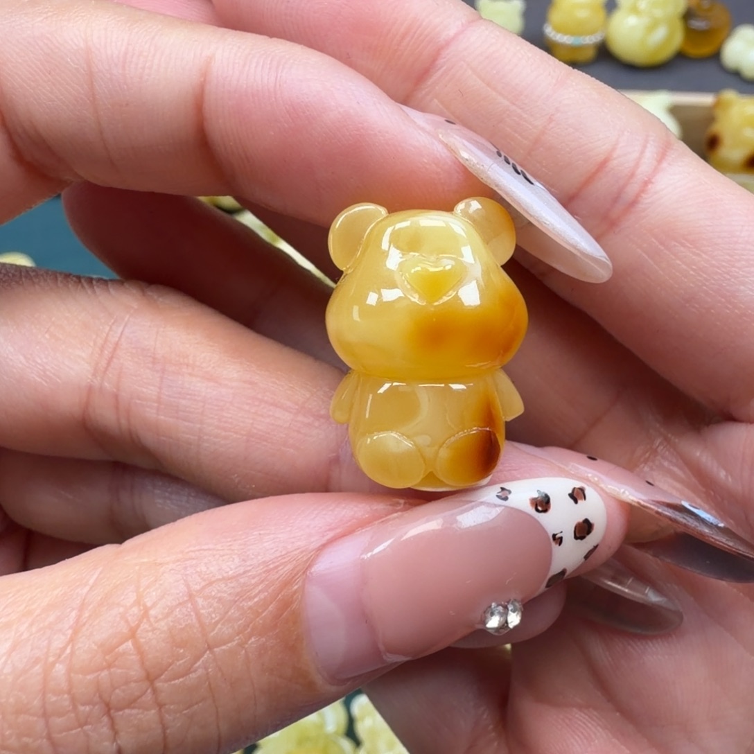 琥珀未镶嵌裸石蜜蜡