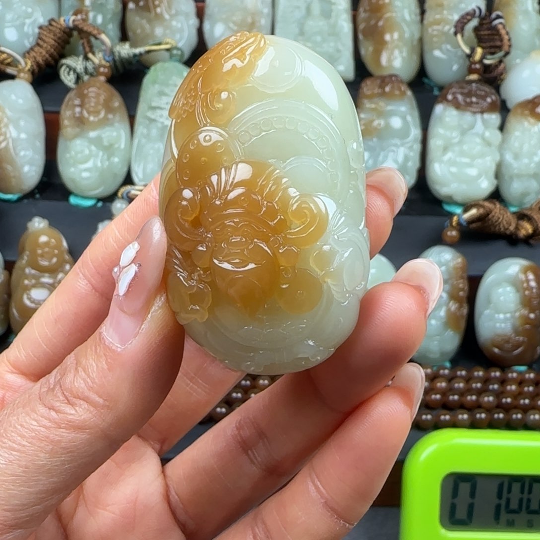 和田玉挂件未镶嵌