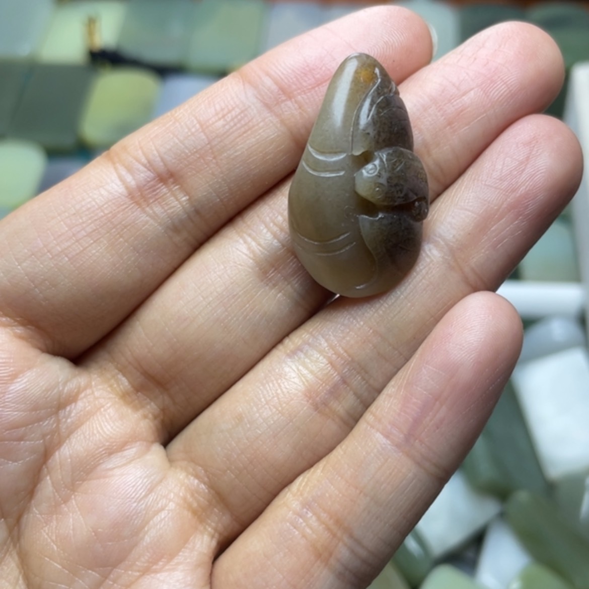 【闪购商品】颈饰未镶嵌和田玉