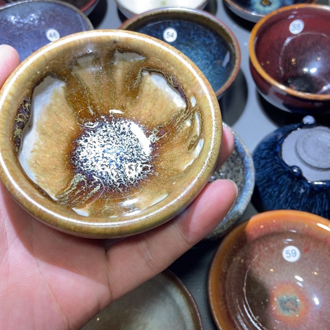 茶盏45 建窑建盏壹铭建盏