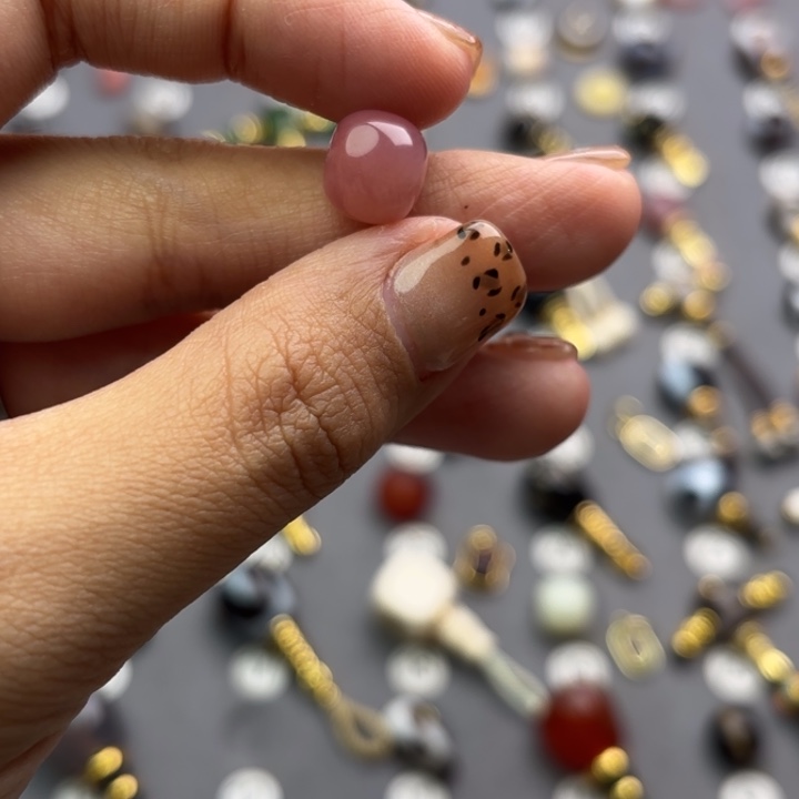 玛瑙/玉髓未镶嵌文玩配饰10mm